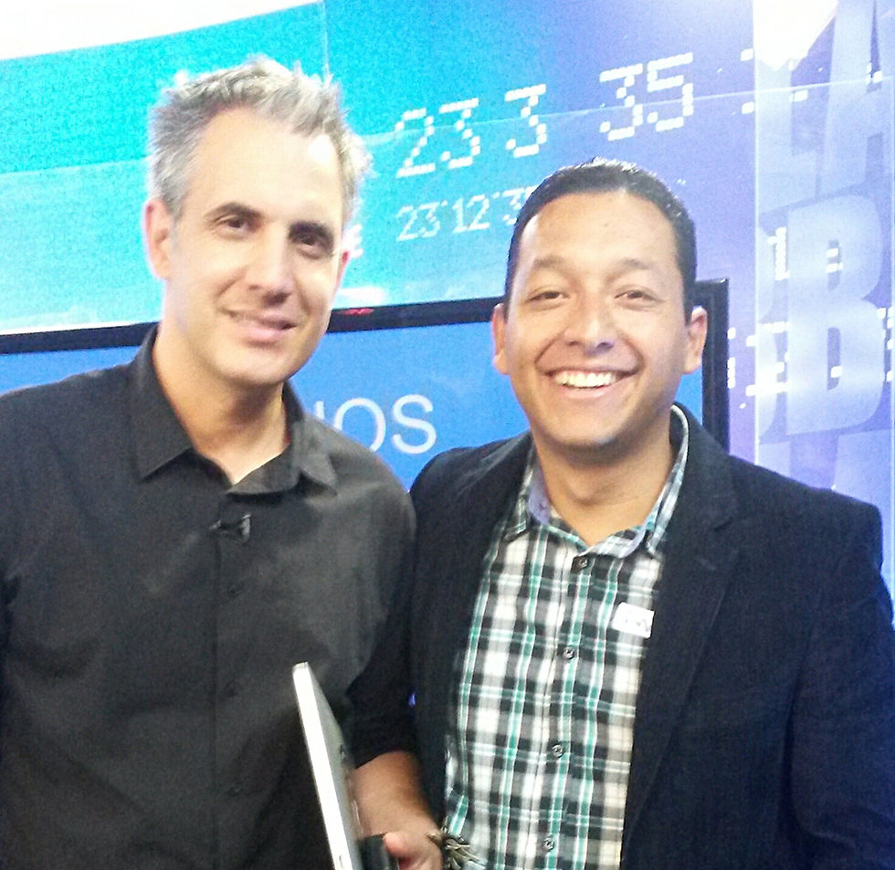 Jurgen Klaric y Andrés Benavides