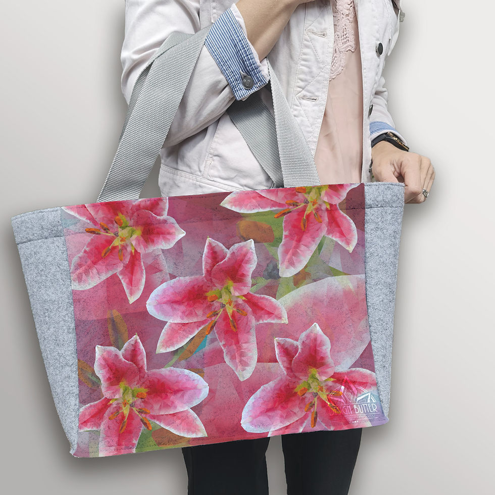Thumbnail: Felt Teacher Bags x2 -Prism Lilly-DBI 2006