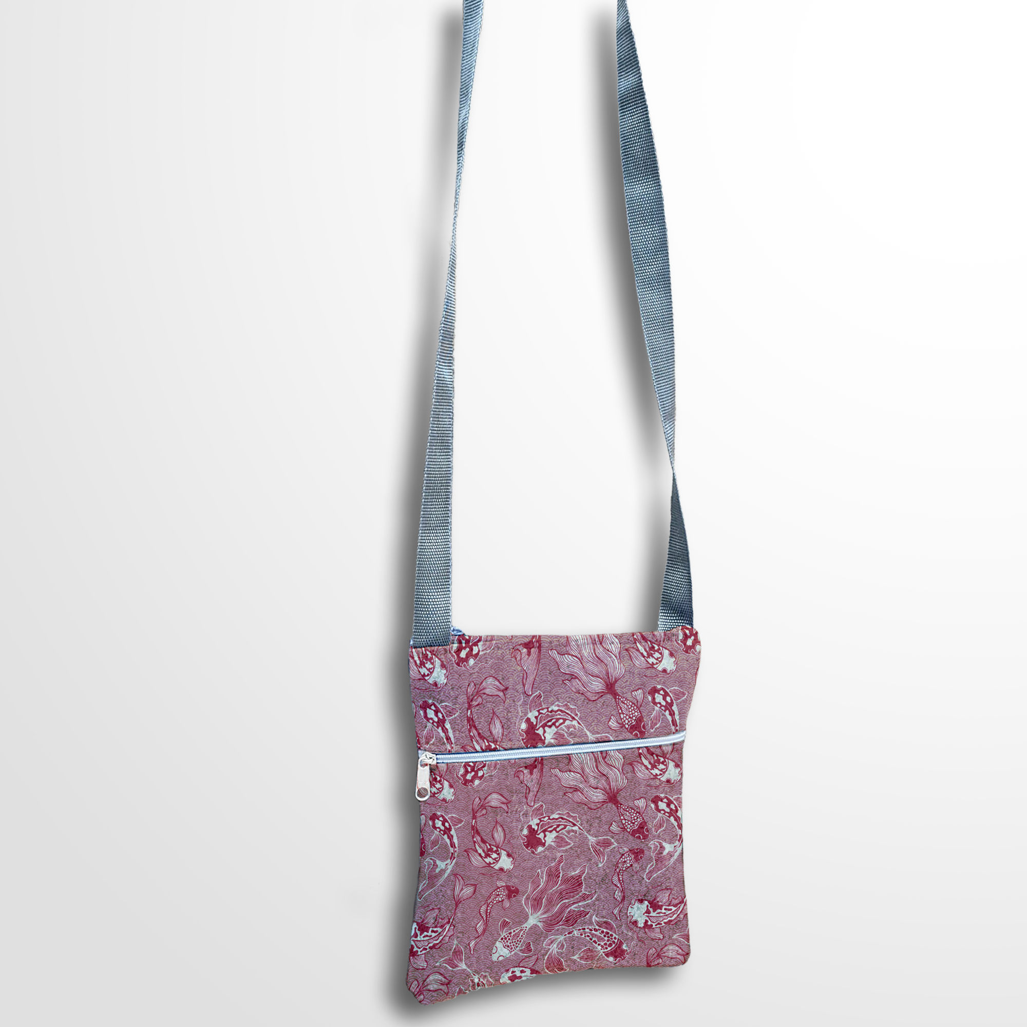 FELT Sling Bags x3  - KOI - Red -B71