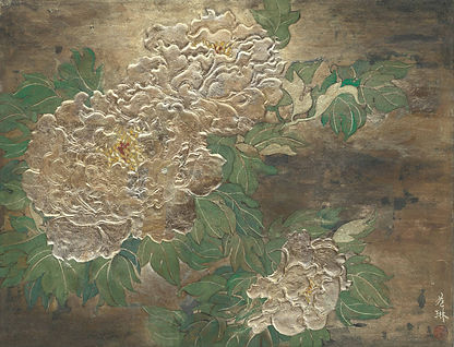 Flower Gouache Painting- peony5
