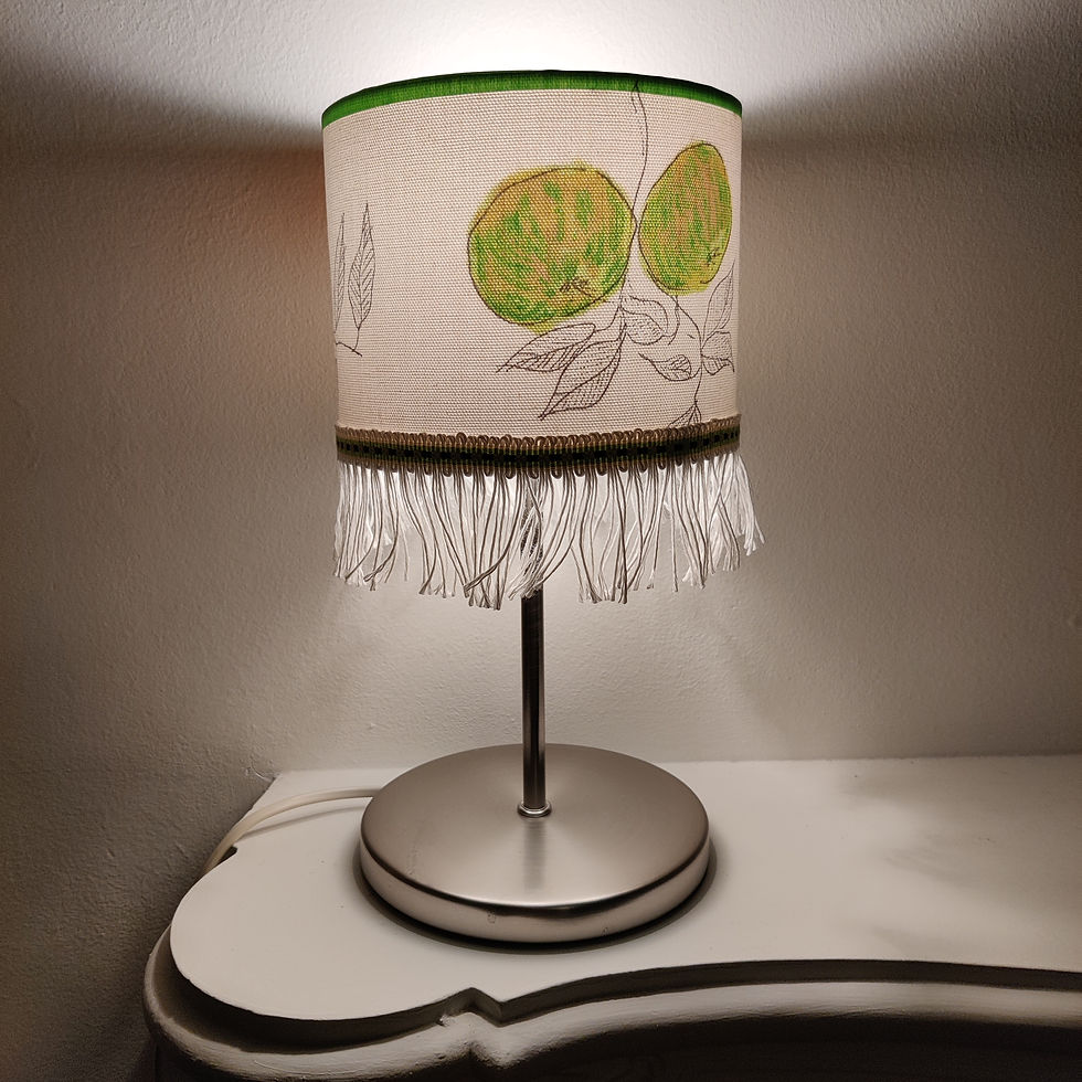 Thumbnail: Pruimen lampje uit de tuin van Designers Guild - Jardin Fruitier Greengage