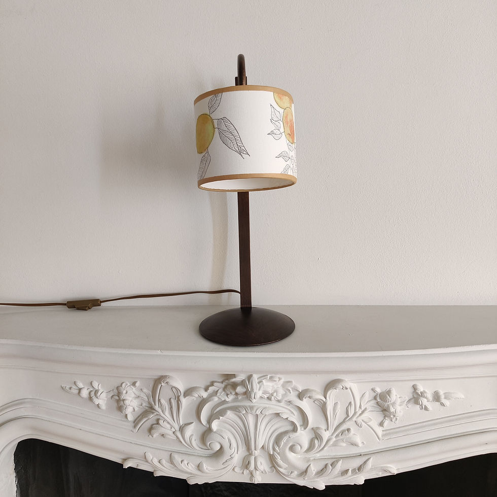 Thumbnail: Bessen bureaulamp - Jardin Fruitier van Designers Guild
