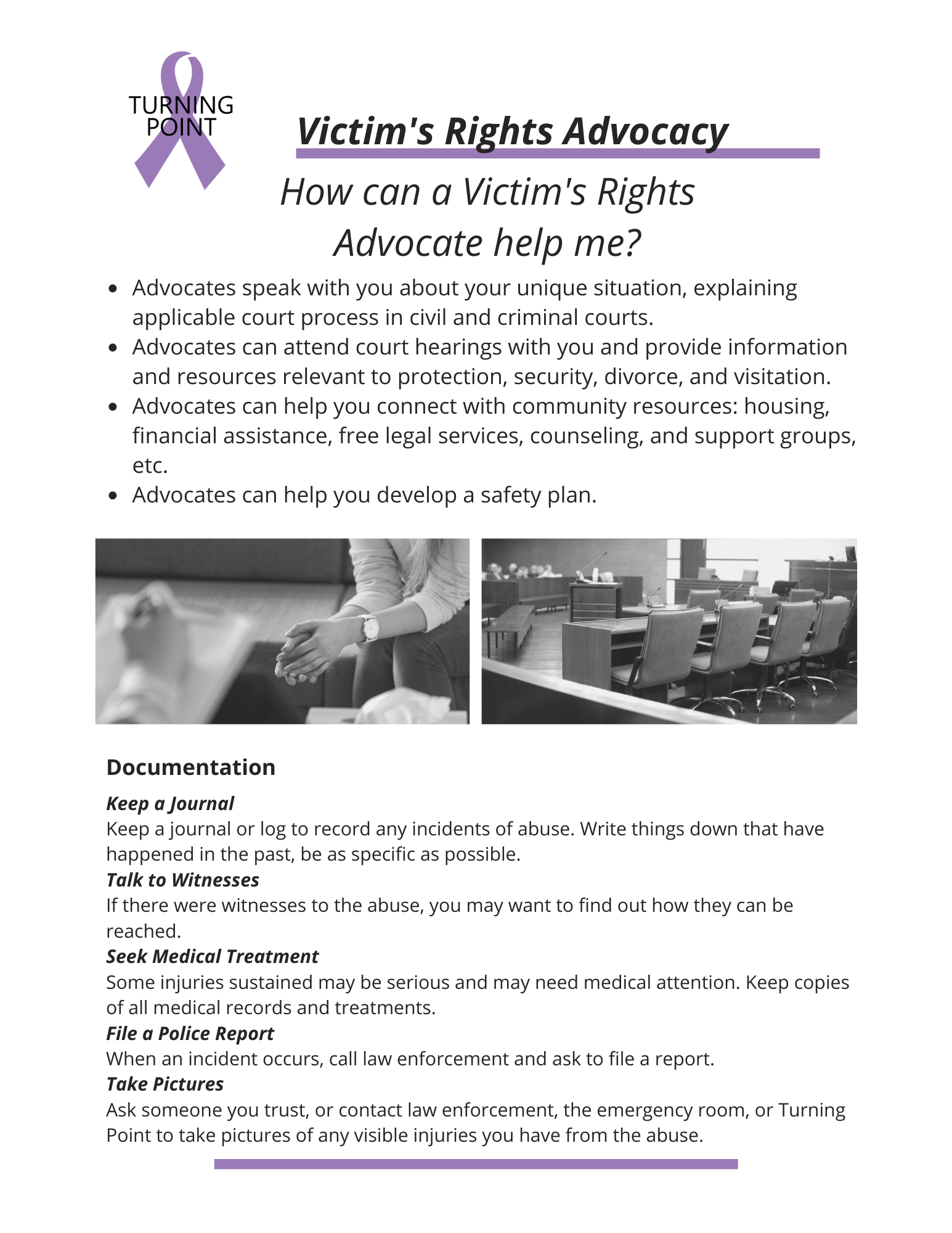 Victim's Rights Advocacy