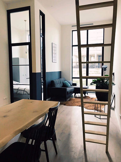 Woon studio, tiny hous hoeft niet klein te zijn