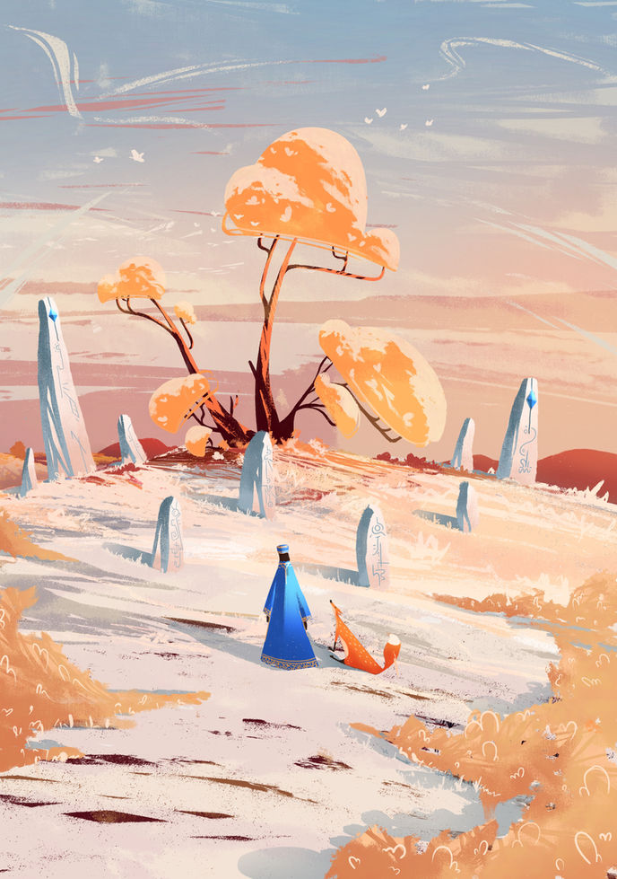 Illustration, paysage, landscape, affiche, poster, tableau, décoration, coloré, couverture de livre, pochette d’album, cd, vinyle, artwork, nature, dessin, dessin digital, graphiste, artiste