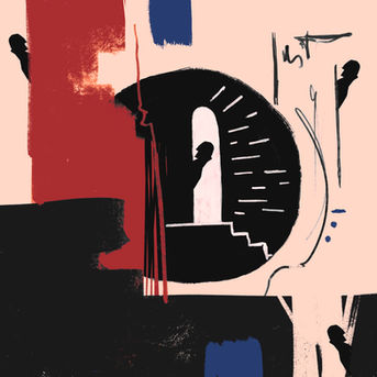 Illustration, affiche, poster, pochette d’album, cd, vinyle, artwork, nature, dessin, dessin digital, graphiste, artiste, identité visuelle, chanteur, musique, minimaliste, ligne, visage, portrait, stylisé 