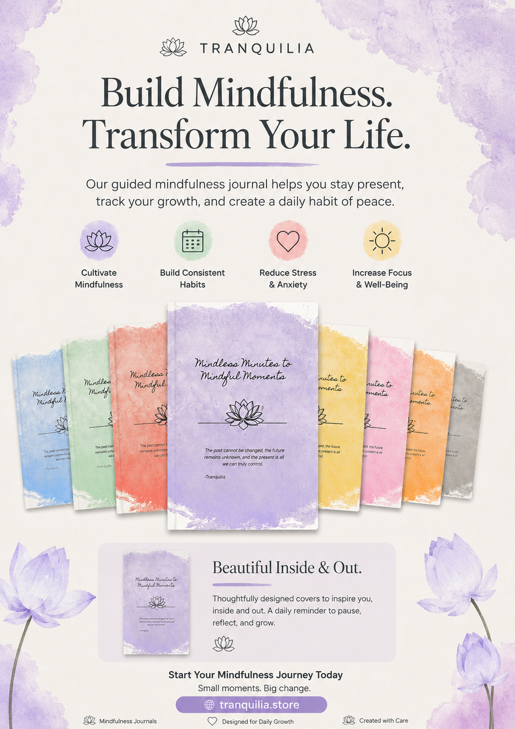 Mindless Minutes to Mindful Moments -Journal