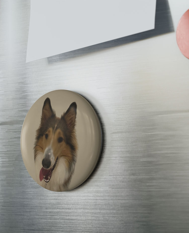 Thumbnail: Custom Pet Magnets -Button