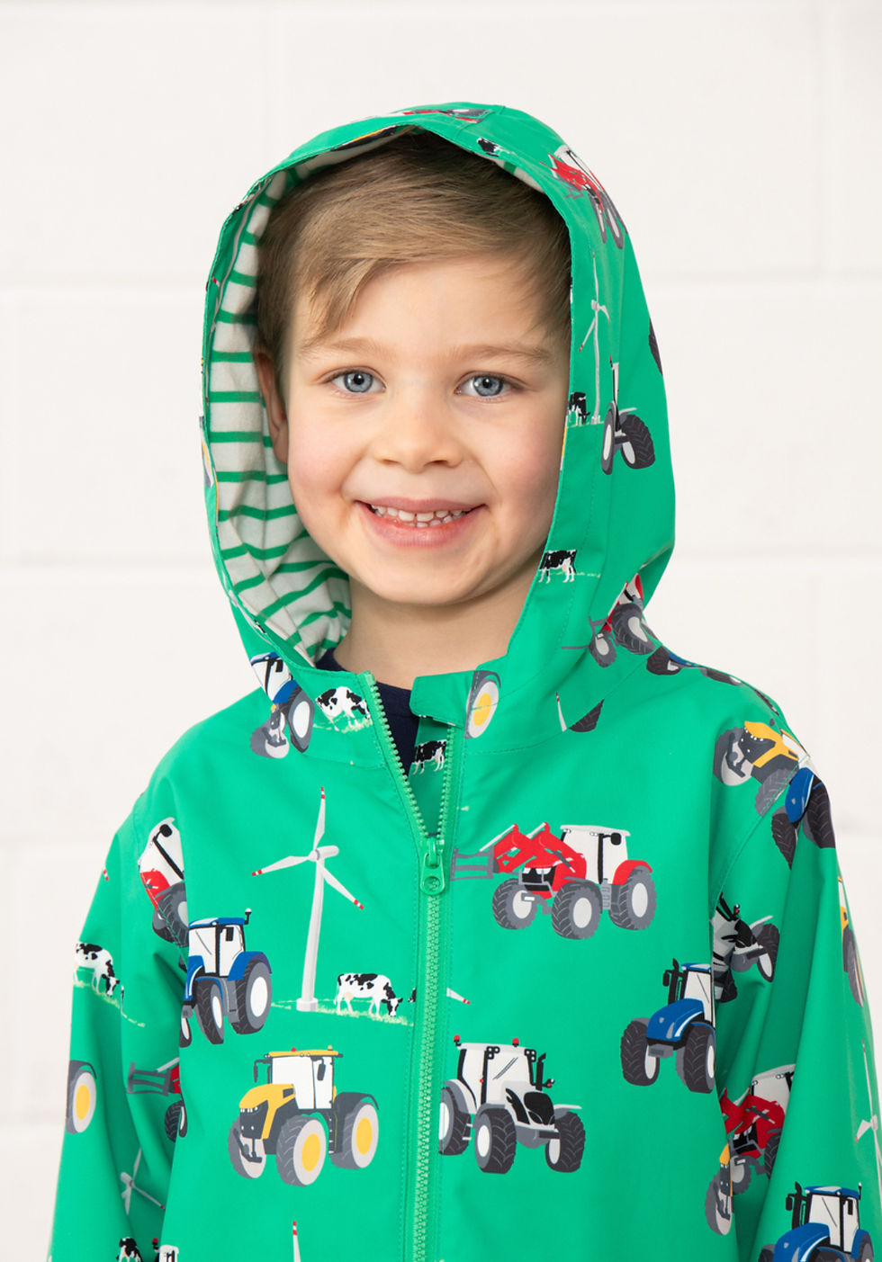Thumbnail: Lighthouse Ethan Farm Print Jacket