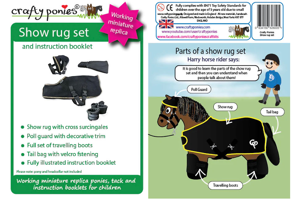 Thumbnail: Crafty Pony Show Rug Set