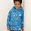 Thumbnail: Lighthouse Finlay Waterproof Coat - Blue Farm Print