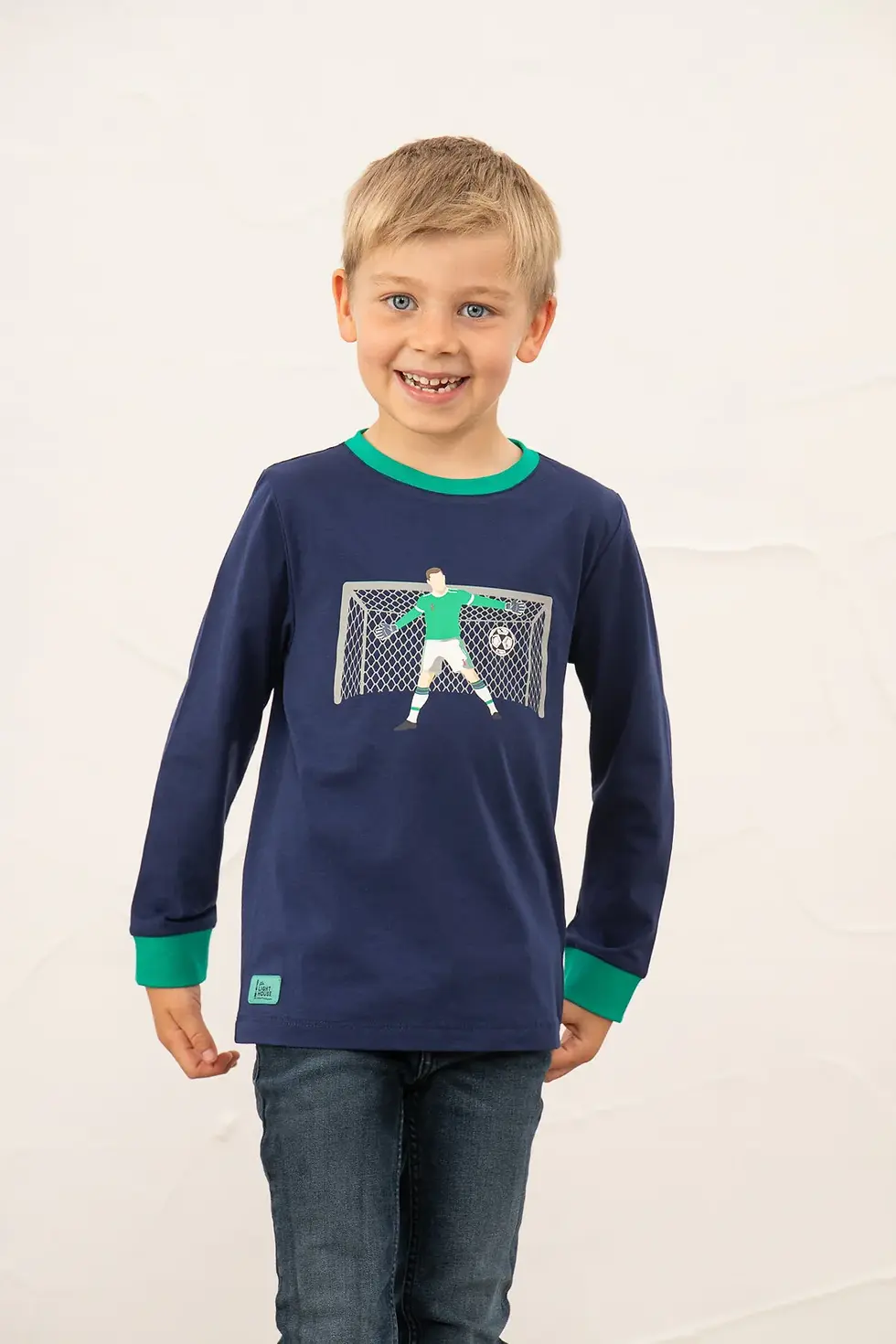 Thumbnail: Lighthouse Clothing Oliver Boys L/S Football T Shirts