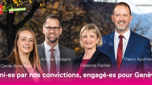 Uni-es par nos convictions, engagé-es pour Genève