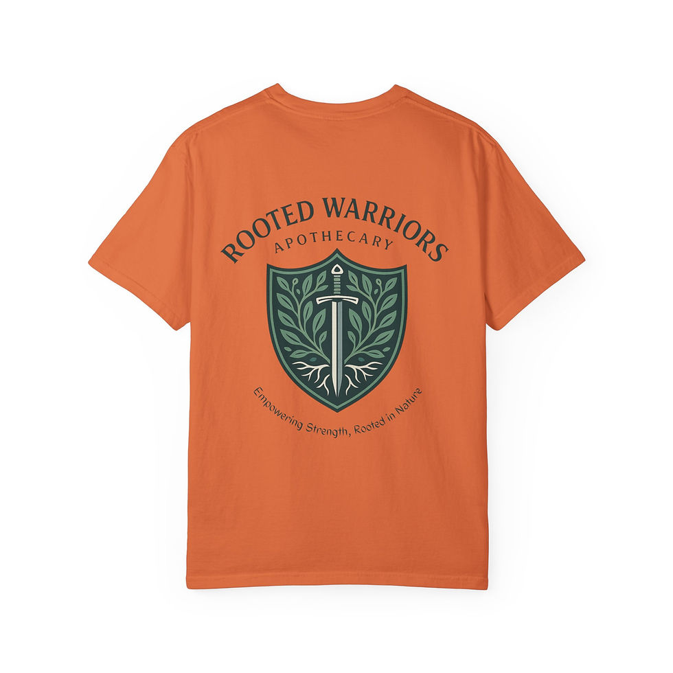 Thumbnail: Rooted Warriors – “Empowering Strength” Tee