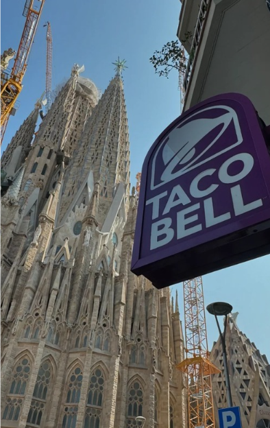 "The Taco Bell at la Sagrada Familia" by Will Williams
