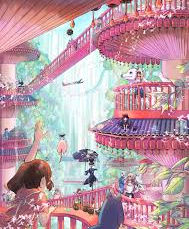 Studio Ghibli’s Spring Garden