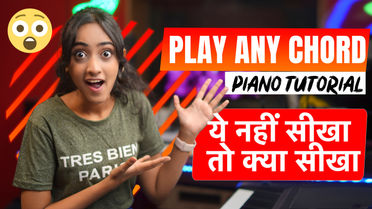 Different Types of Chords on Piano | Piano for Beginners | Yeshu Ke Geet
