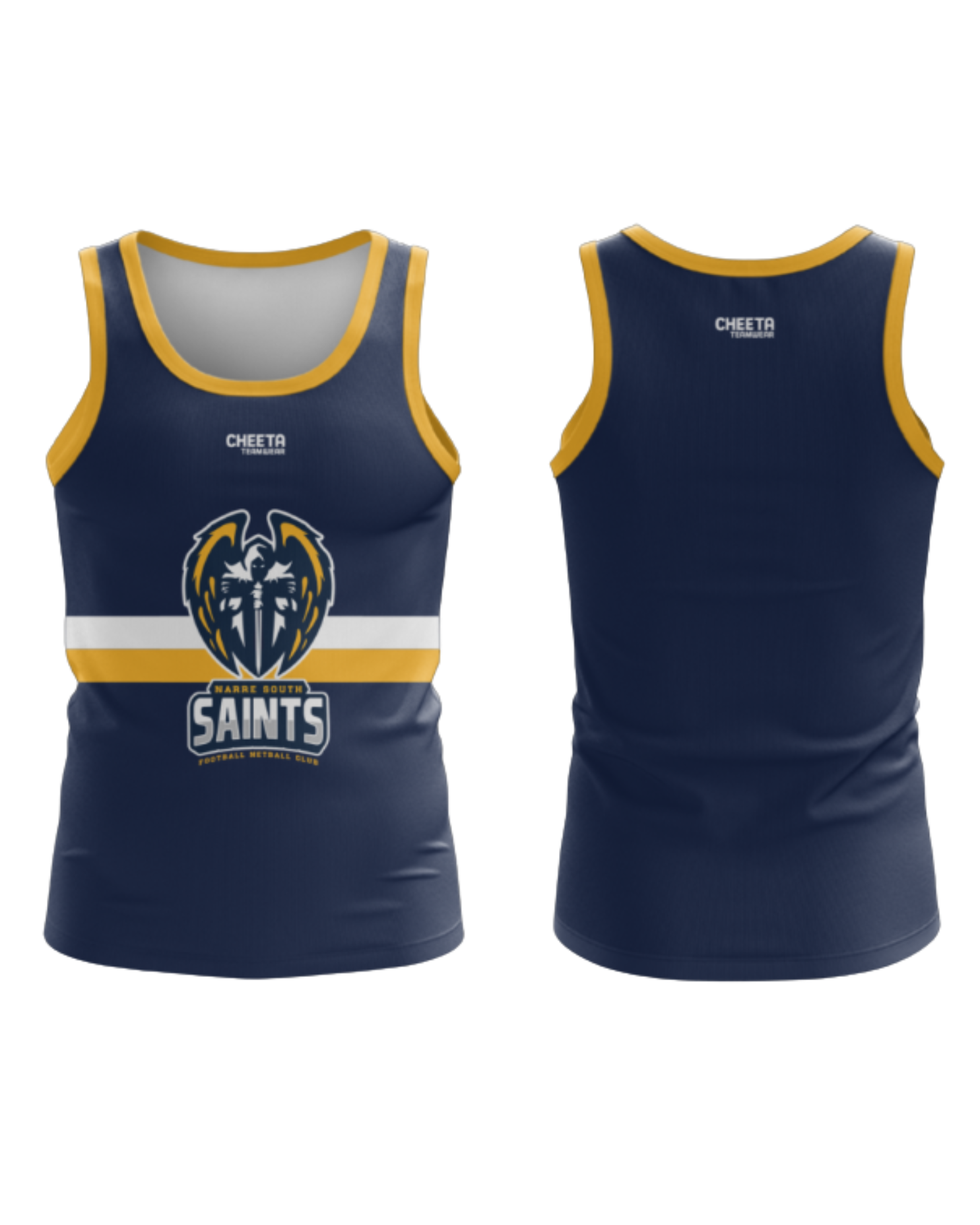 Blue Training Singlet