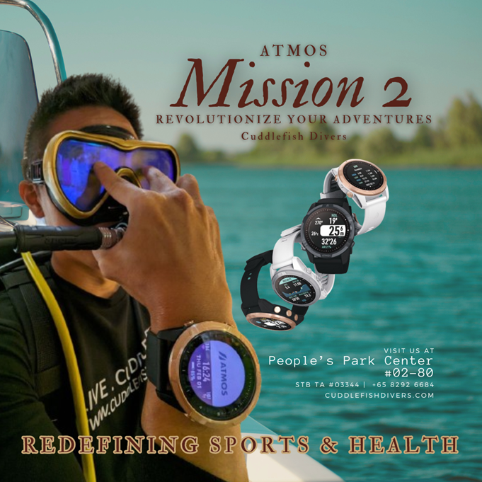Dive Deeper into Adventure with Atmos Mission 2 Dive Computer!