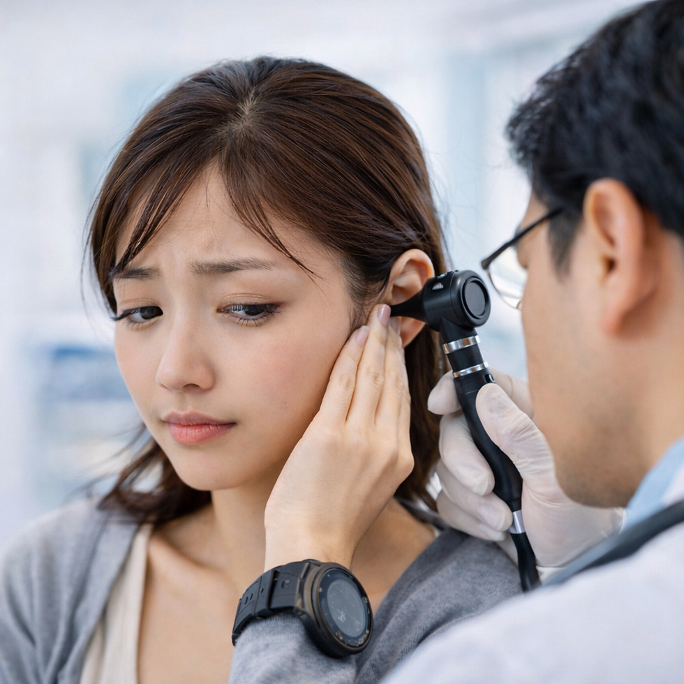 Blocked ears that don’t clear may need medical attention.
