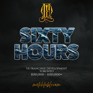 SIXTY HOURS ($130,000 – $150,000+)