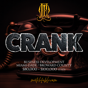 CRANK – $80,000 – $100,000 (USD)