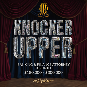 THE KNOCKER-UPPER ($180,000 - $300,000+)