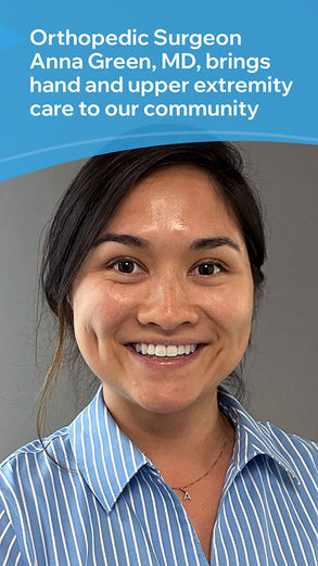 Dr. Anna Green, Orthopedic Surgeon, Hand and Upper Extremity 