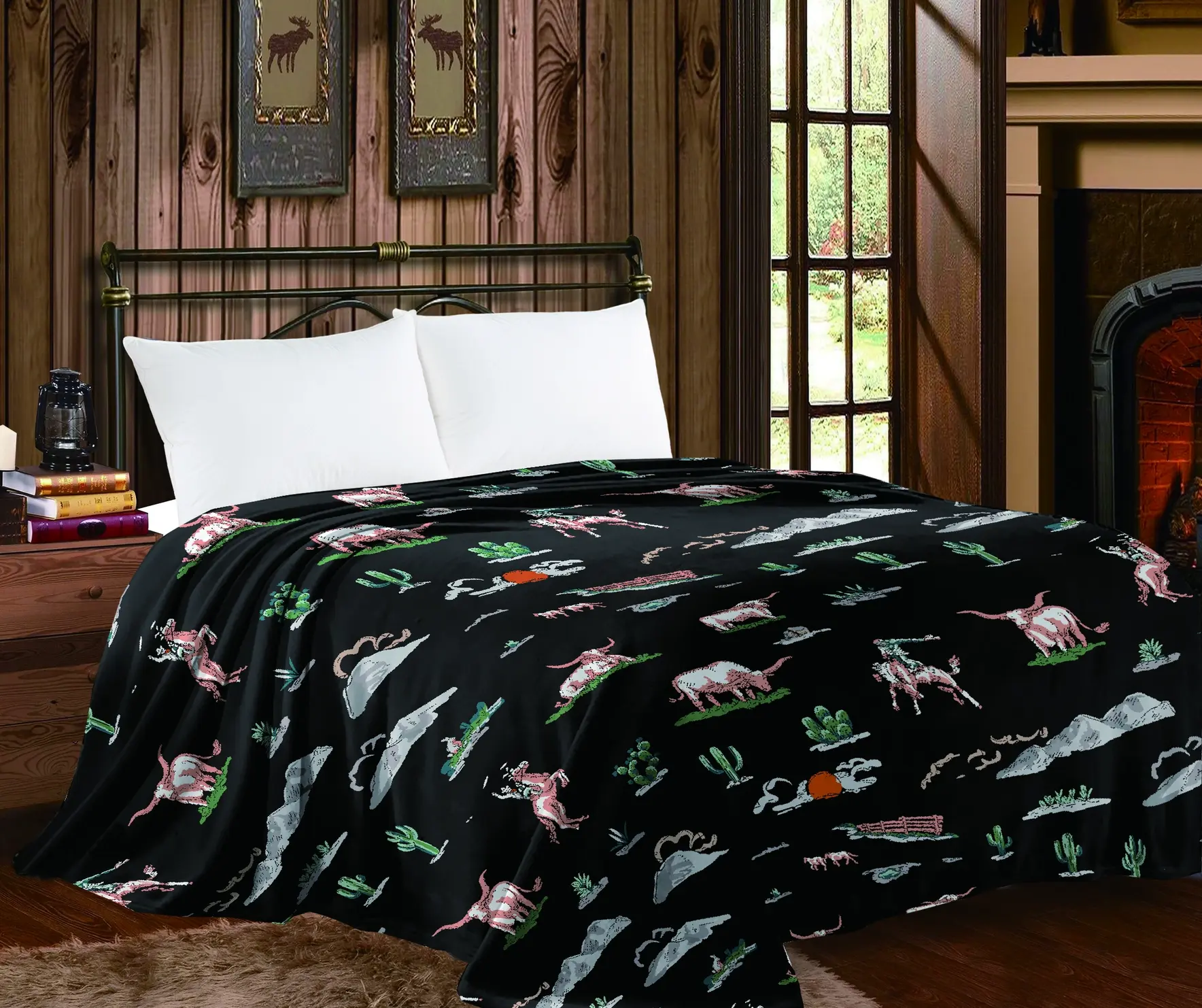 Cowy - Queen Throw Blanket 