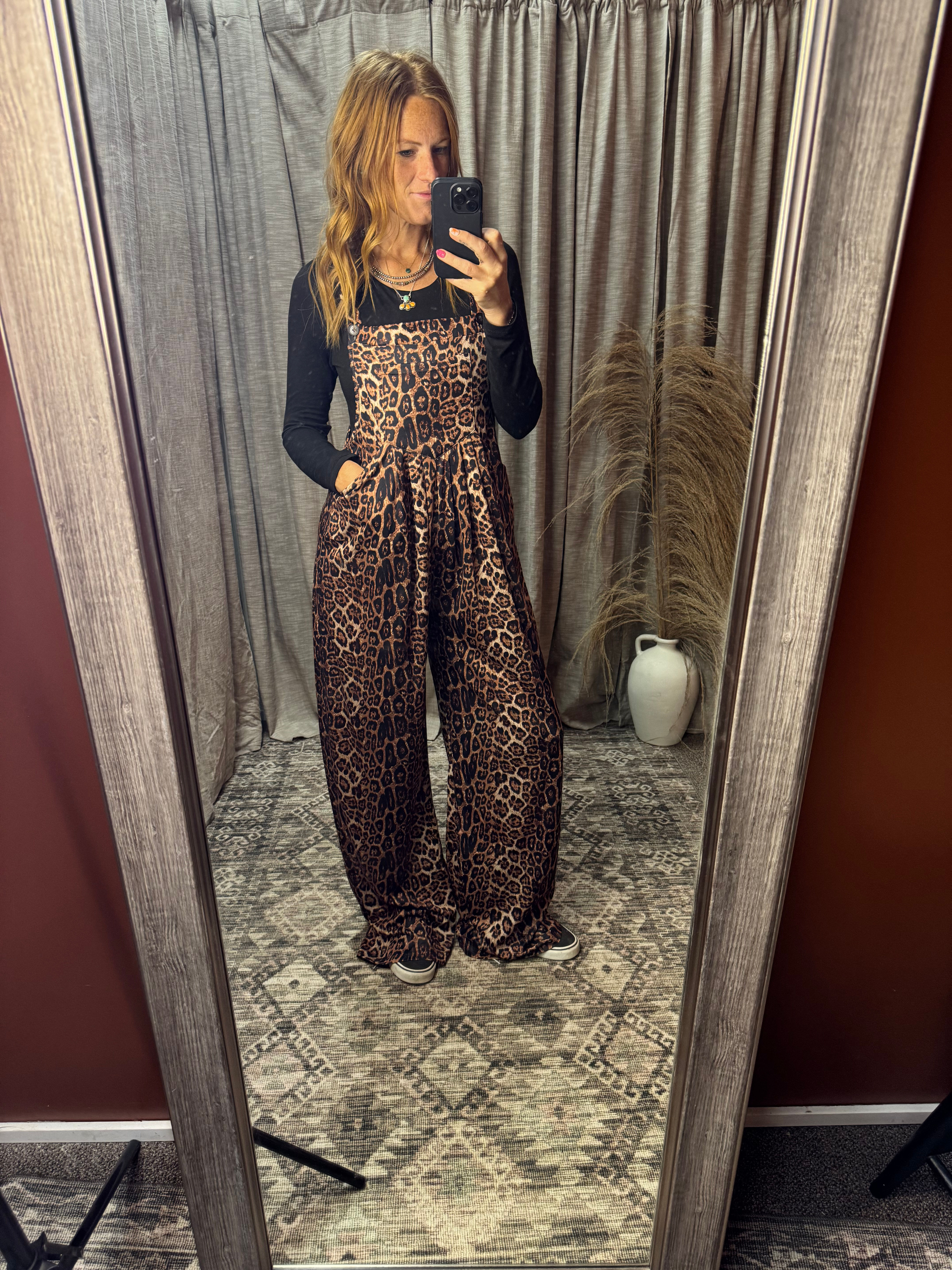 Leopard Overalls