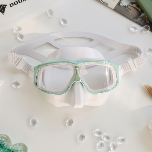 ภาพขนาดย่อ: Double K Jaguar R Aurora Freediving Mask