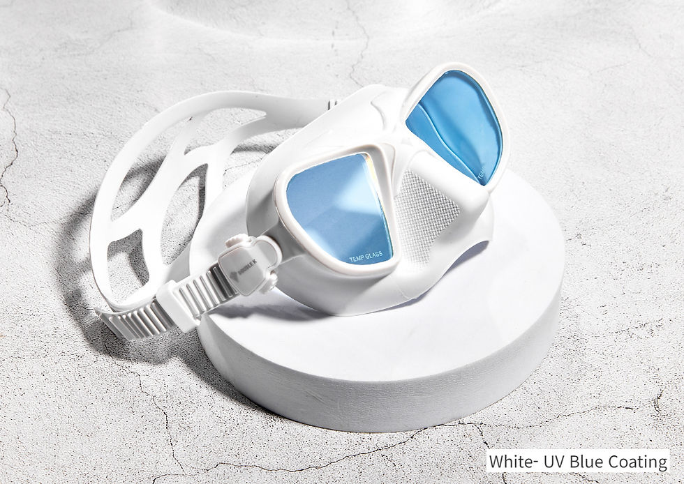 ภาพขนาดย่อ: Double K Eagle Freediving Mask