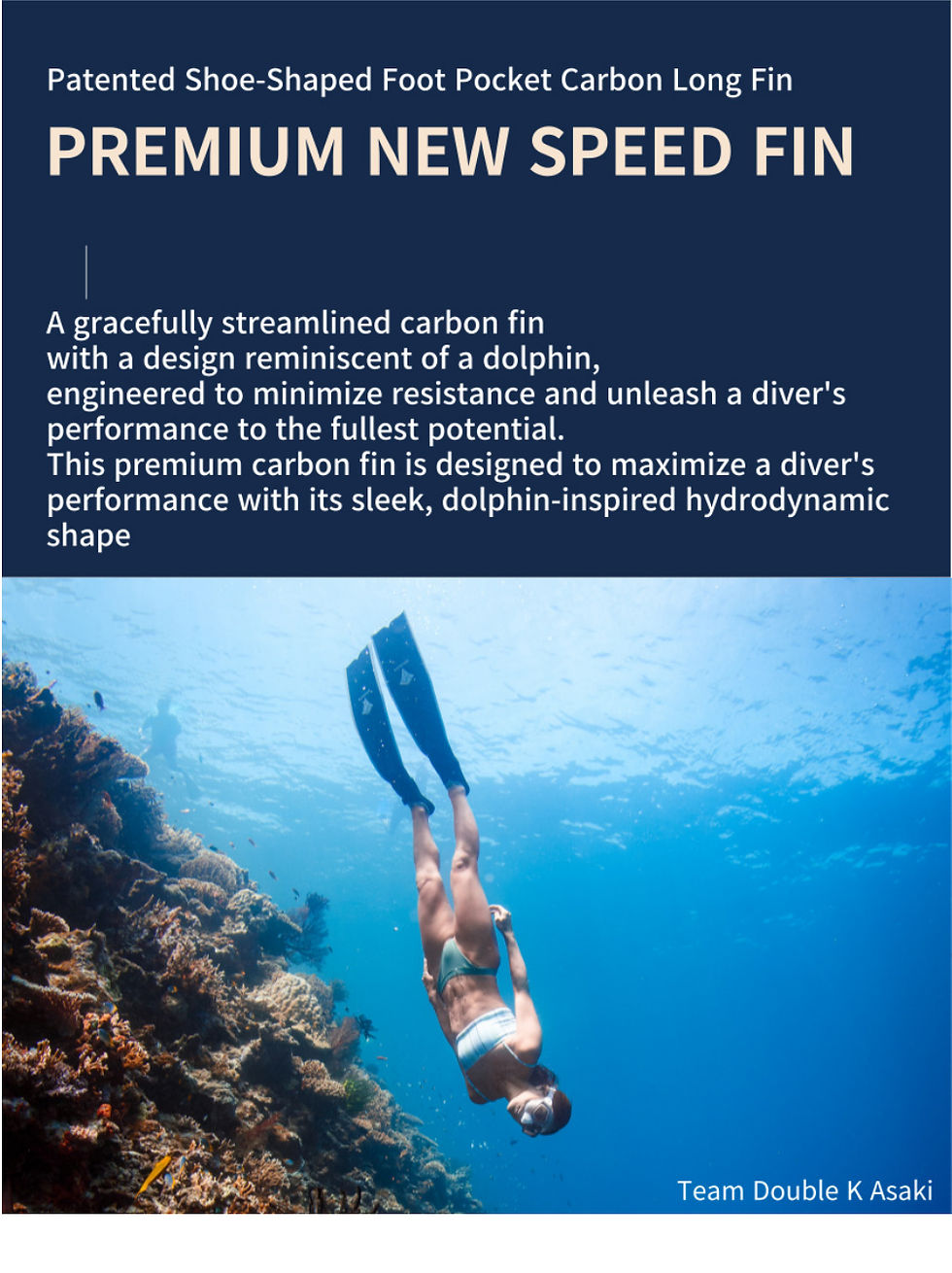 ภาพขนาดย่อ: Double K Premium NEW Speed Fin
