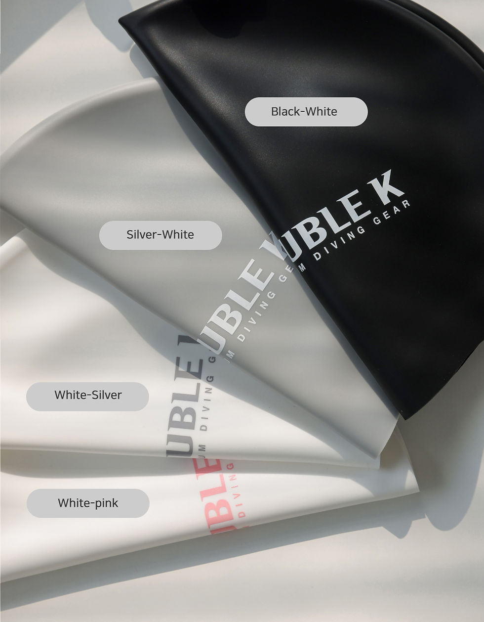 Thumbnail: Double K Silicone Swimming Cap