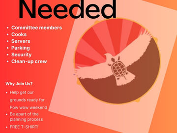 Pow Wow Volunteers Needed
