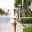 Thumbnail: Fashion funky yellow box bag