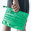 Thumbnail: Green Zipper handbag