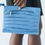 Thumbnail: Blue zipper hand bag