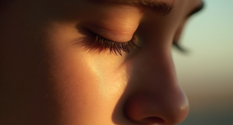 A Woman in deep thought