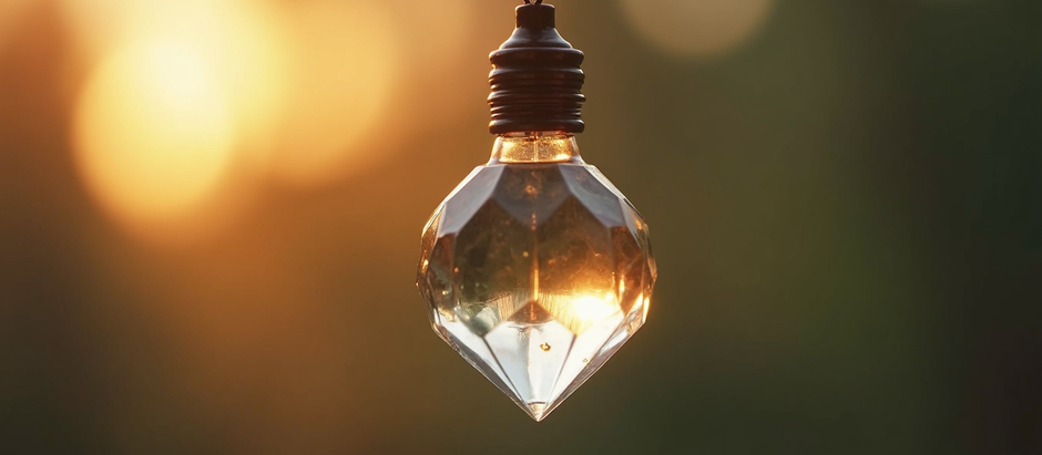 A decorative lamp light
