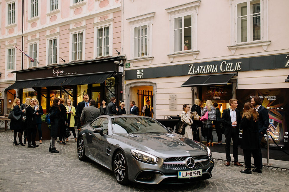 Mercedes-Benz Fashion Week srečanje z oblikovalci in Zlatarno Celje