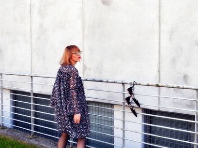 One dress, two pairs of shoes