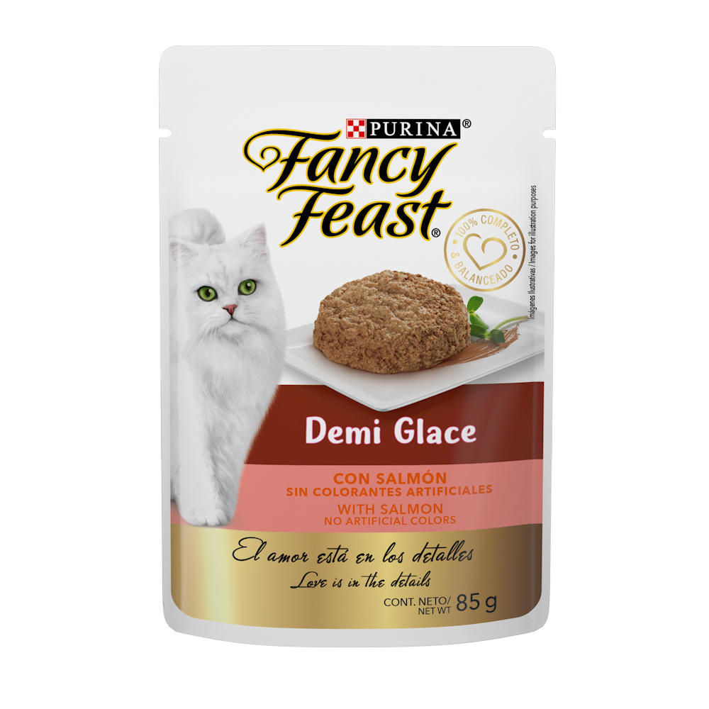 Fancy Feast Demi Glace Salmón