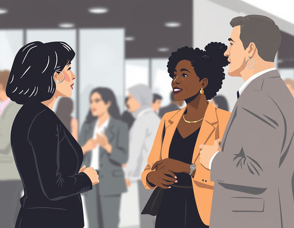 Networking at its best is to make it all about the other person!