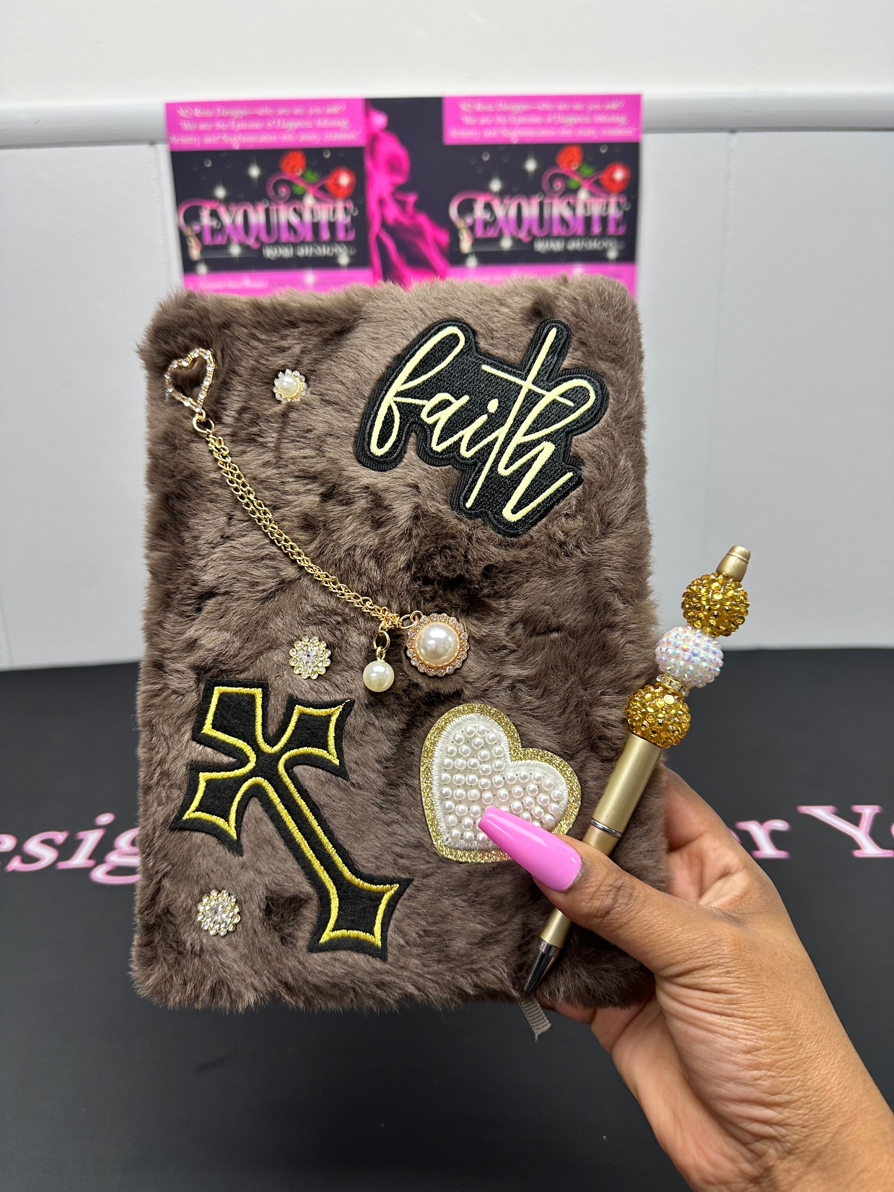 Faith Plush Journal & Pen Set