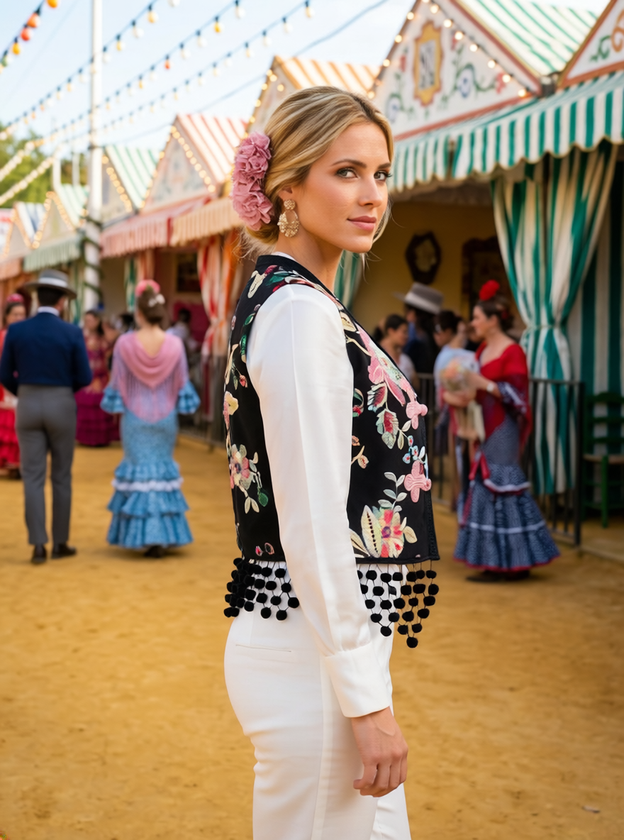 Miniatura: Chalequillo flamenco