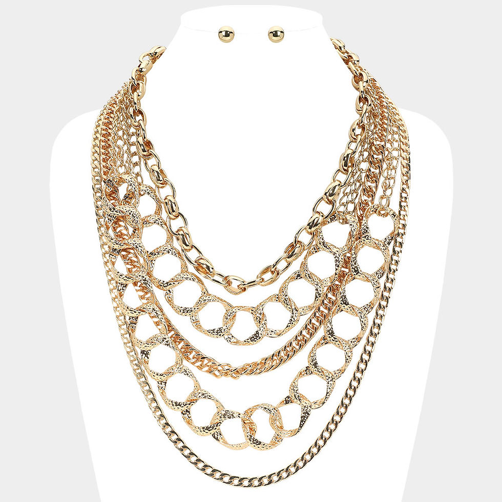 BOLD Multilayer Statement Necklace
