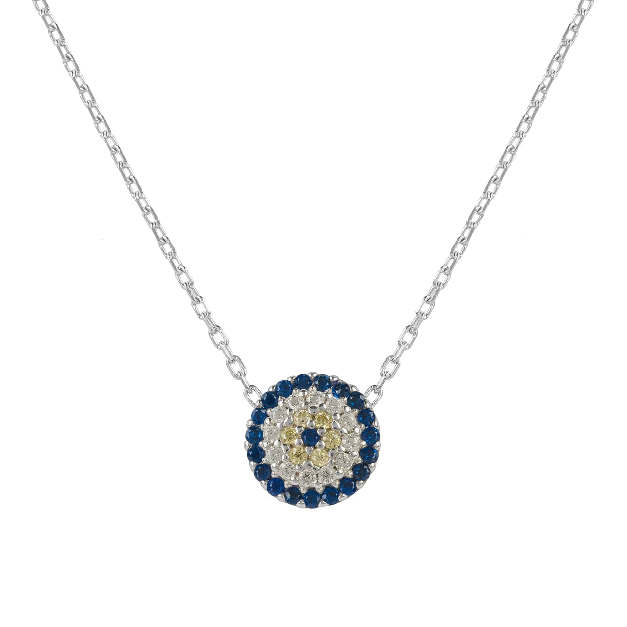 Protection Necklace | Evil Eye Necklace Silver