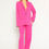 Miniatura: Women’s Hot Pink Blazer | V Neck Blazer Jacket