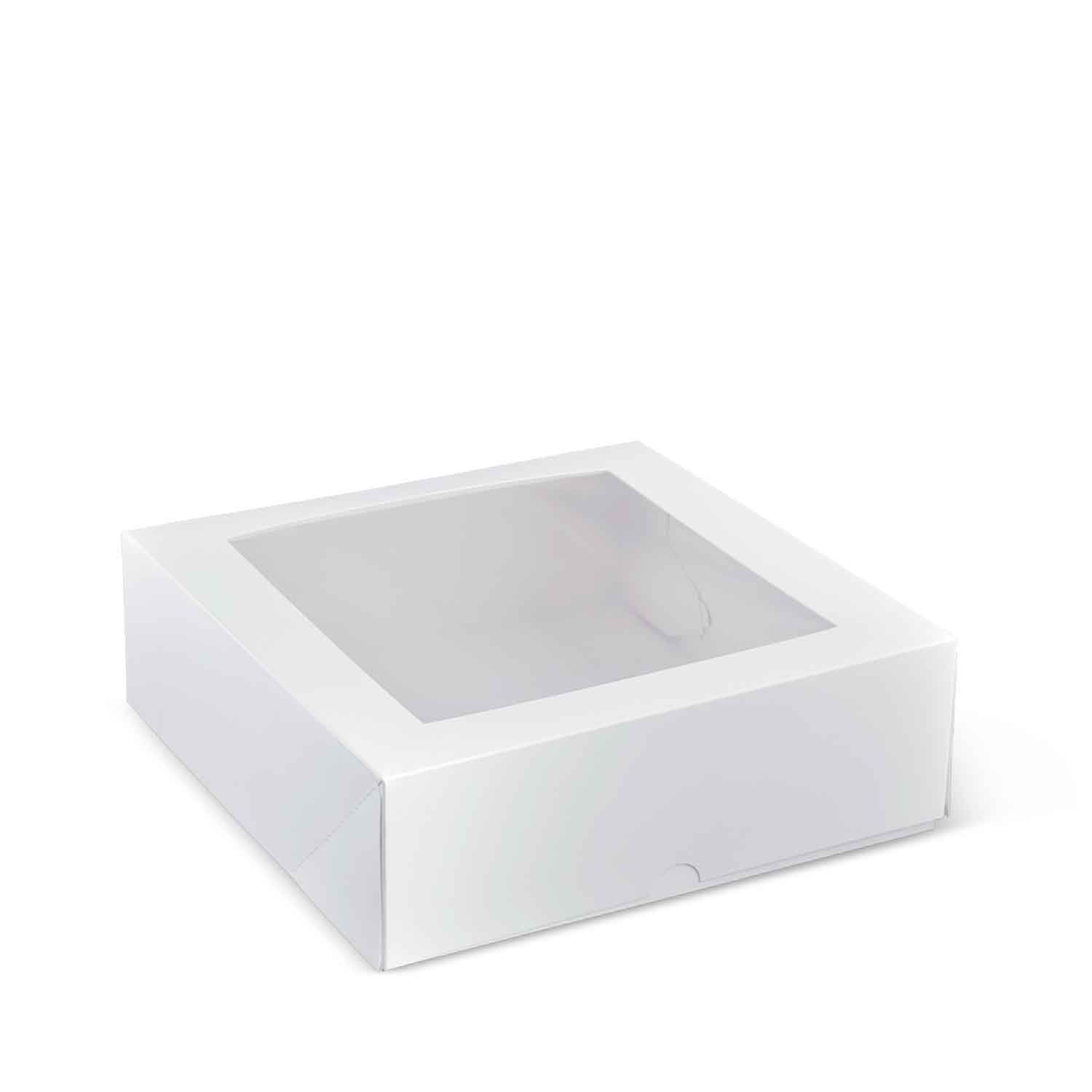 Window Cake Box - 9inch - Square